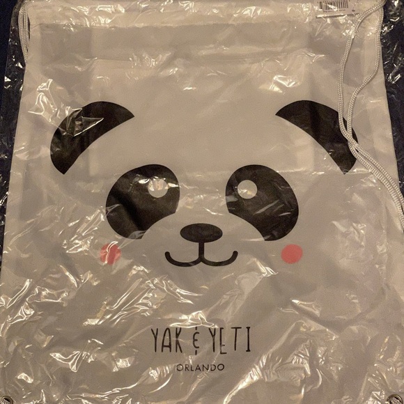 Yak & Yeti 🐼 Cinch Bag - Picture 2 of 4